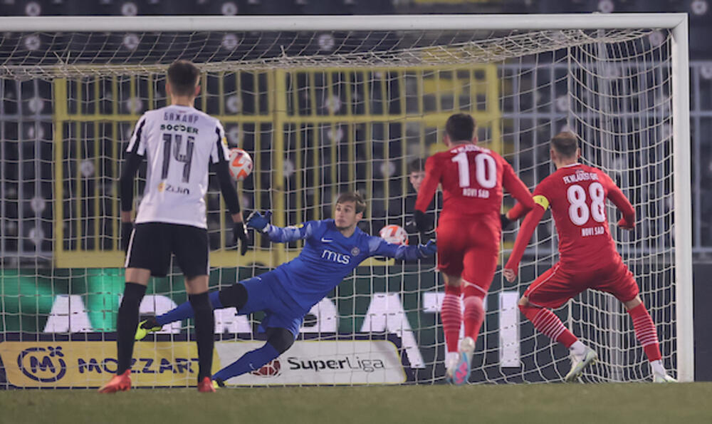 Detalj sa utakmice Partizana i Mladosti GAT