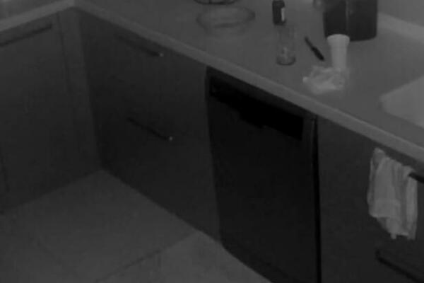 KAMERA U KUHINJI UHVATILA MOMENAT POTRESA: Počinje blago, a onda ZASTRAŠUJUĆI TRENUTAK (VIDEO)