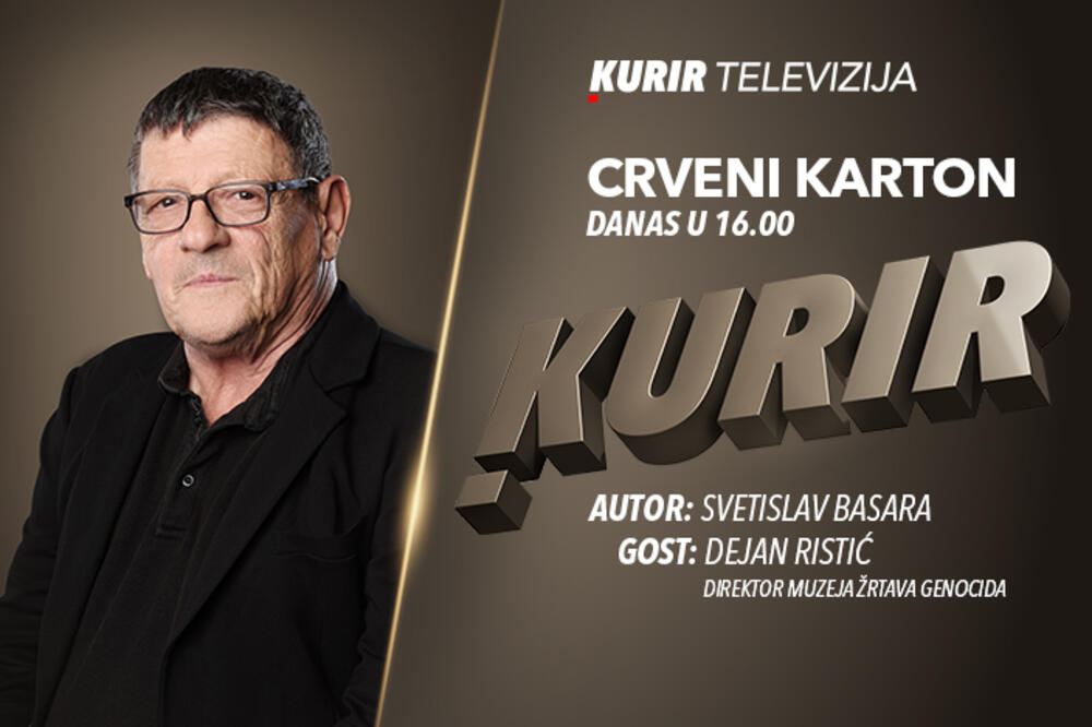 BASARIN GOST DEJAN RISTIĆ O ZANIMLJIVIM DOGAĐAJIMA U SRPSKOJ ISTORIJI Gledajte "Crveni karton" danas u 16 časova