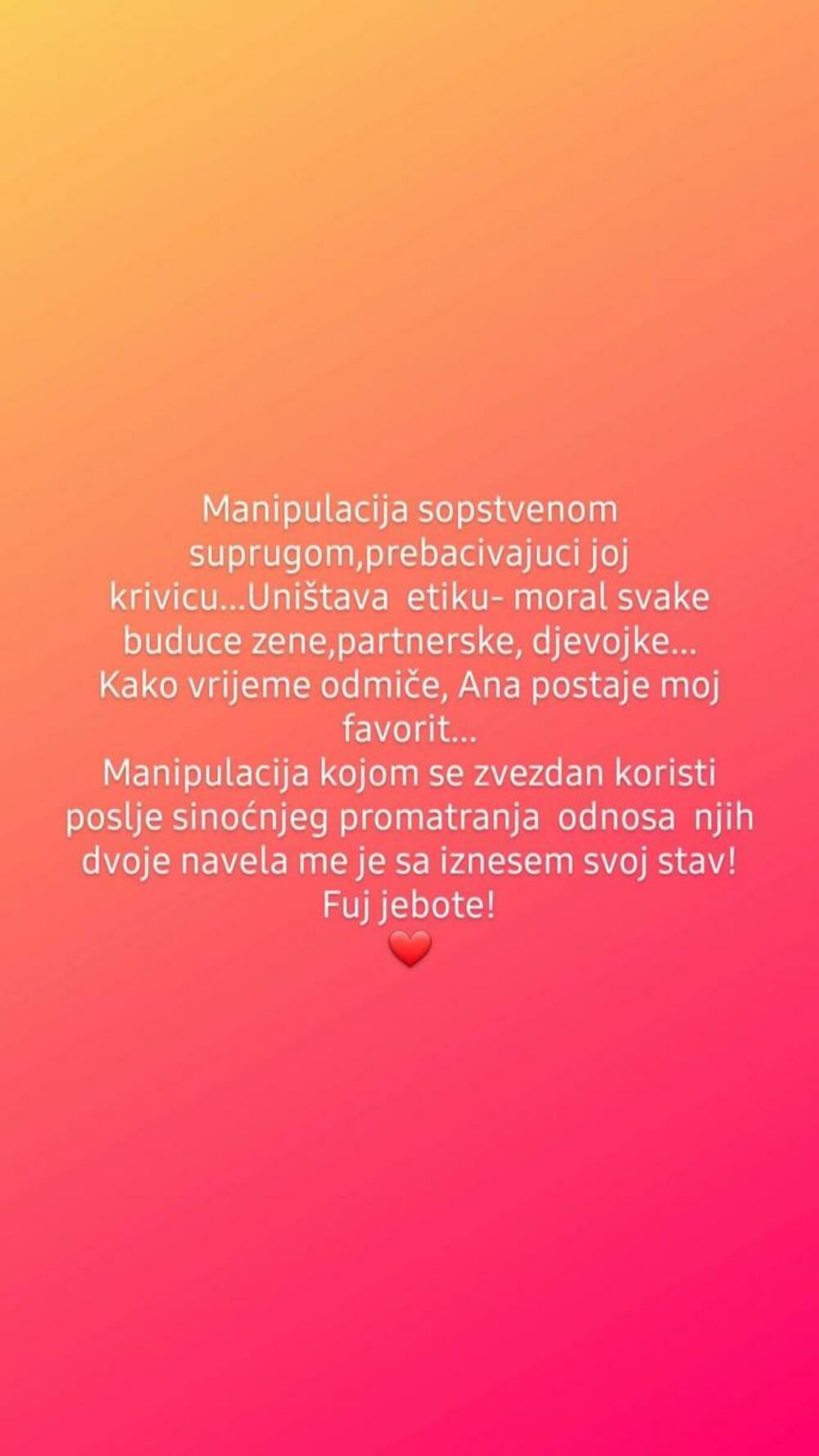 Irma Sejranić o moralu