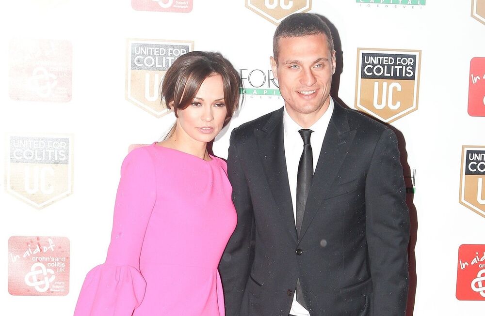 Nemanja Vidić sa suprugom Anom