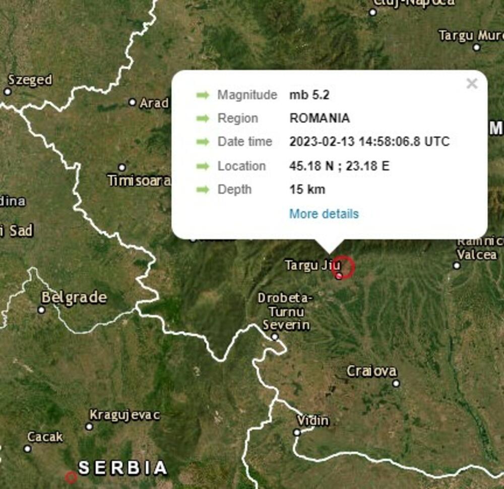 zem, zemljotres, Rumunija
