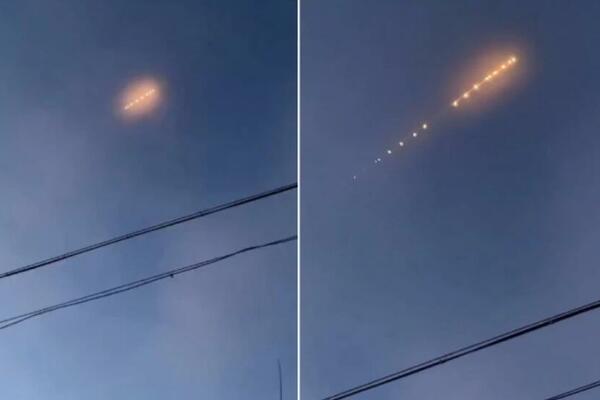 JOŠ JEDAN NEOBIČAN OBJEKAT PRIMEĆEN NA NEBU: Izašao snimak na kome se SVE VIDI, ne zna se šta je u PITANJU (VIDEO)