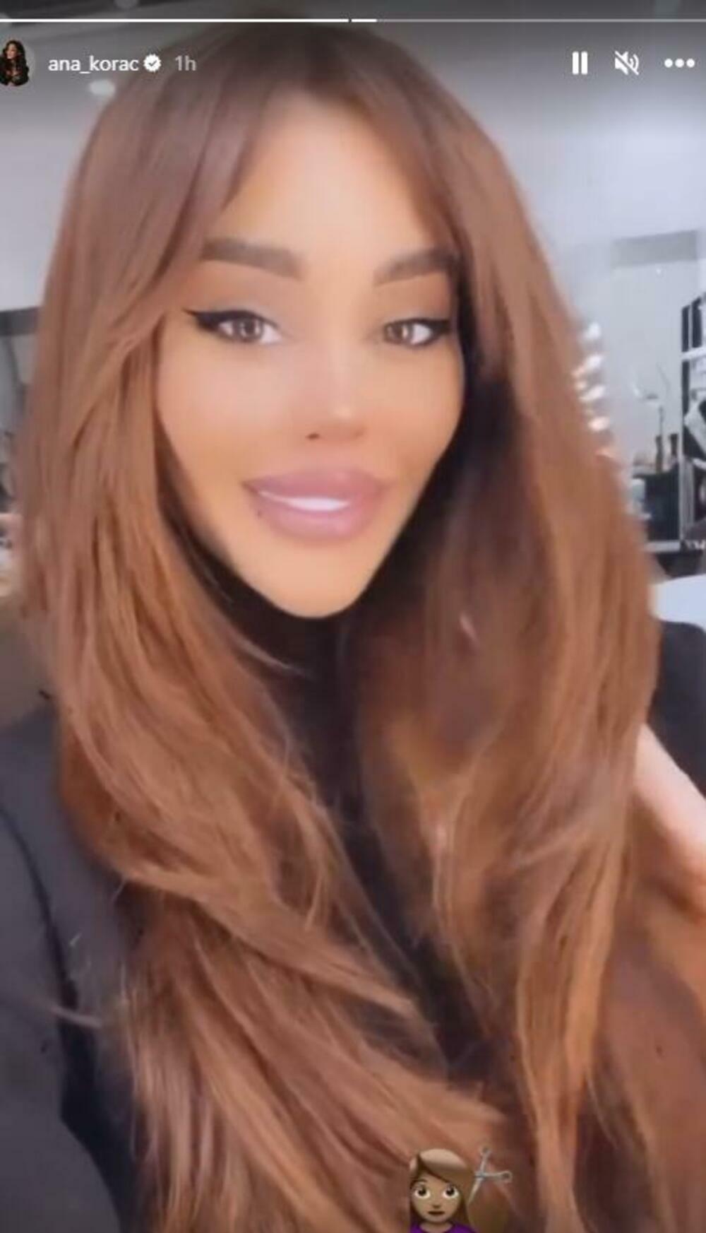 Ana Korać promenila boju kose