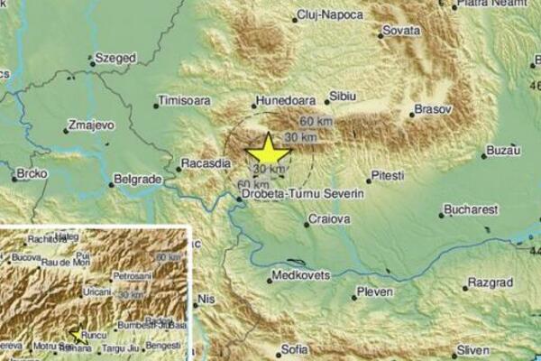 SERIJA ZEMLJOTRESA U RUMUNIJI: Tri puta se TRESLO tokom noći, evo koliki je bio NAJJAČI (FOTO)
