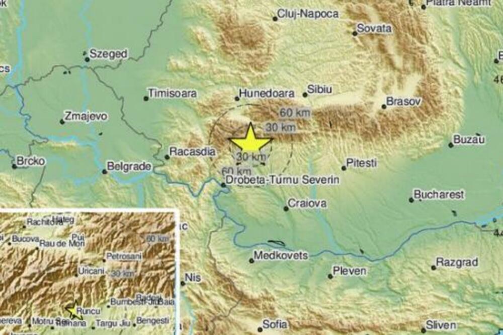 SERIJA ZEMLJOTRESA U RUMUNIJI: Tri puta se TRESLO tokom noći, evo koliki je bio NAJJAČI (FOTO)