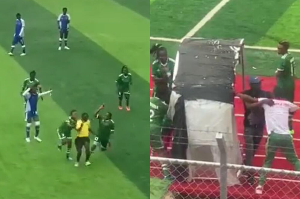 OVO NEMA NI KOD NAS: Fudbalerke jurile sudiju po celom terenu pa ga ISPREBIJALE! Jedva spasao živu glavu (VIDEO)