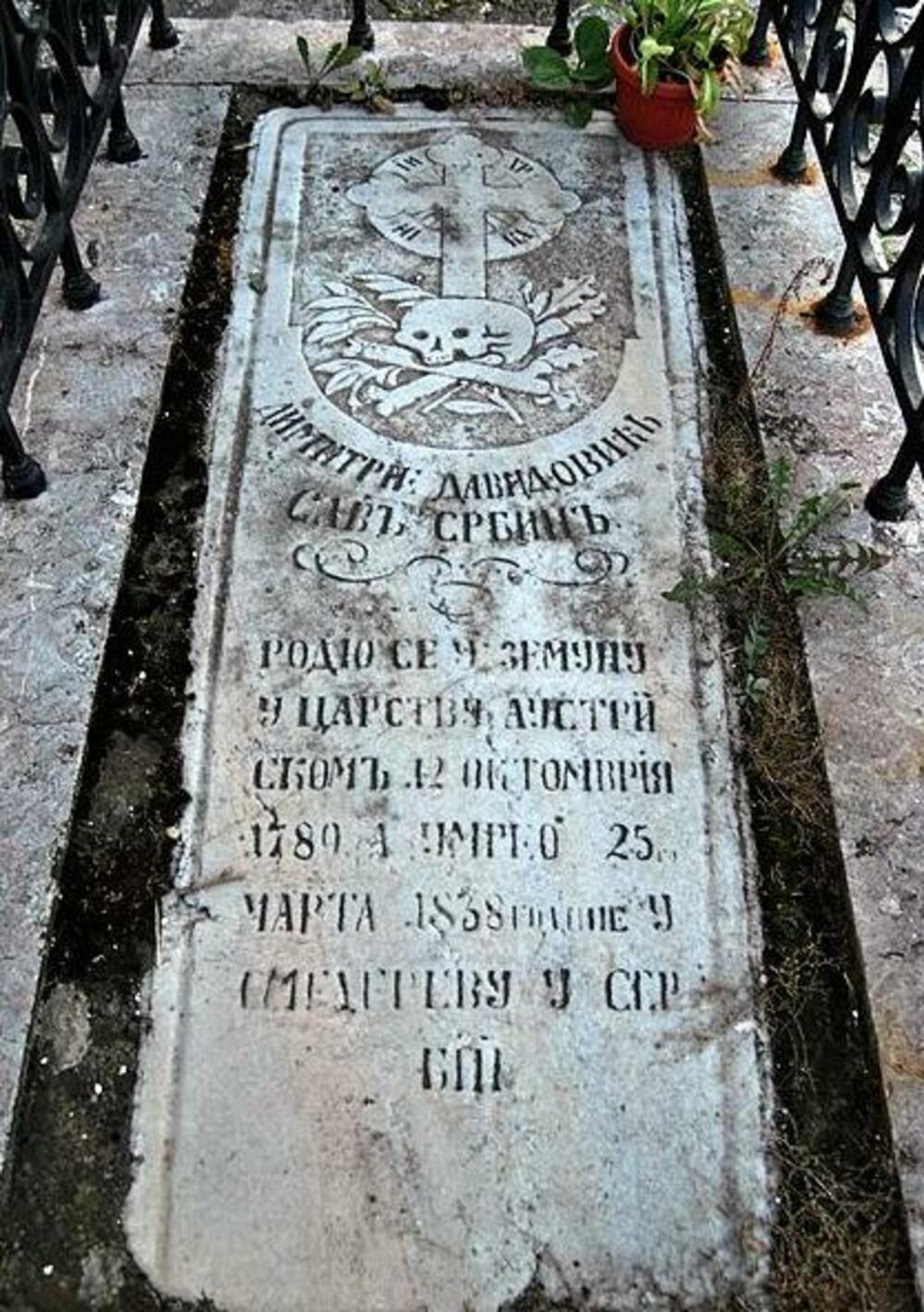 Grob Dimitrija Davidovića
