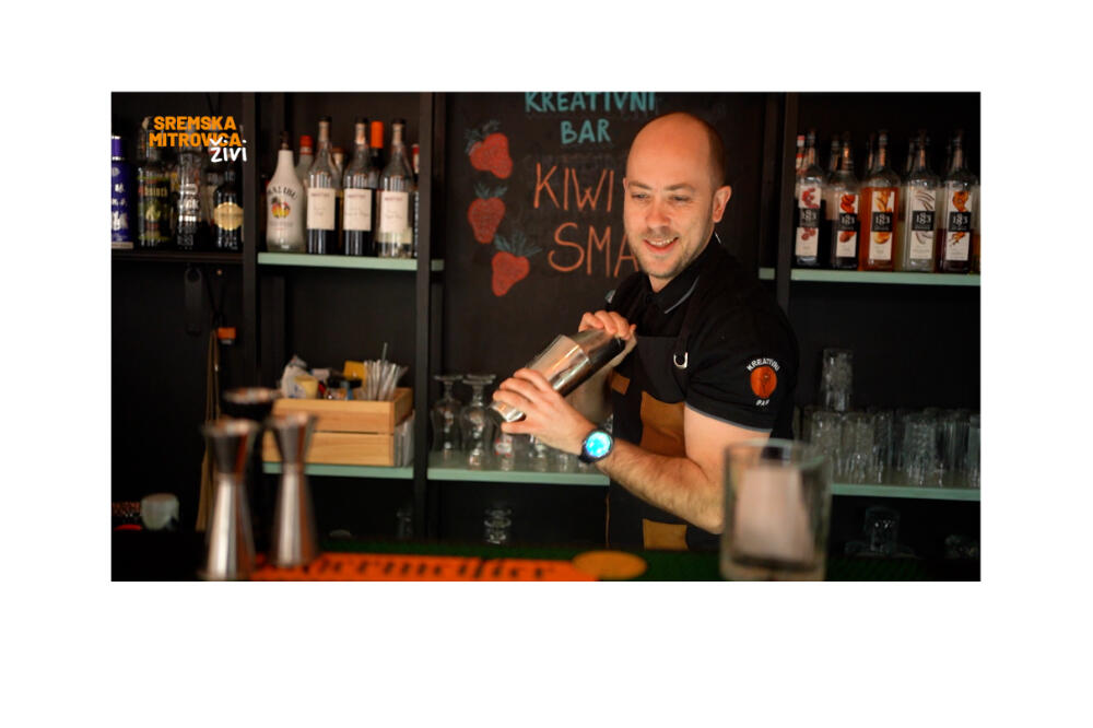 BOJAN IZ SREMSKE MITROVICE PRAVI GENIJALNE KOKTELE: Otkriva recept za savršen ukus (VIDEO)