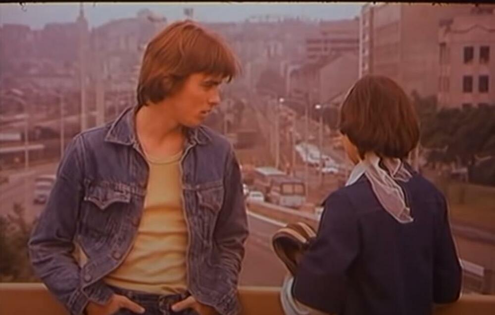 Vladimir Petrović i Rijalda Kadrić u filmu 'Lude godine'