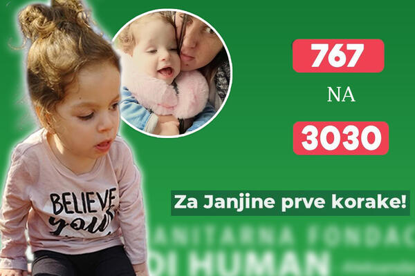 JANJA (4) IMA SMRTONOSAN GEN: Imamo još 10 dana da spasimo njen život, a od toga je deli 40.000 EVRA! (FOTO)