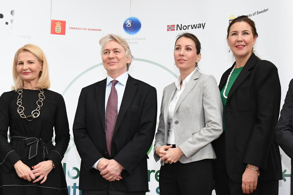 Miščević i Đedović na svečanosti povodom završetka inicijative Nordijski zeleni projekat- Održiva rešenja za Srbiju