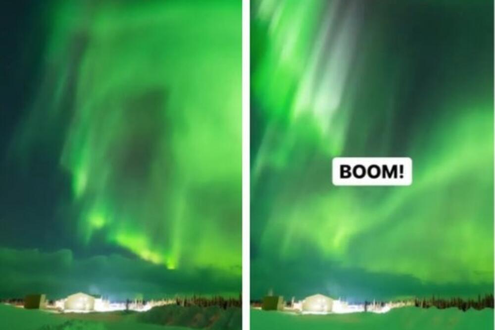 SNIMAO POLARNU SVETLOST, A ONDA JE NEBO EKSPLODIRALO: Zabeležen MAGIČAN trenutak koji je malo ljudi VIDELO (VIDEO)