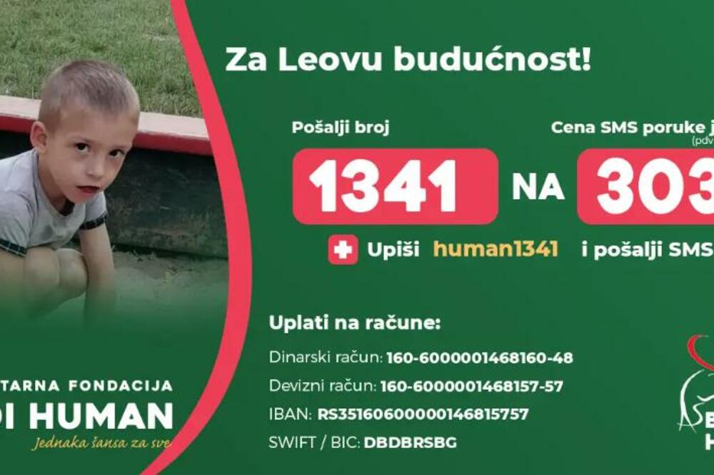 MALI LEO (5) BOLUJE OD DVA RETKA SINDROMA: Vreme ističe, matične ćelije su mu preko potrebne, a PARA NEMA!