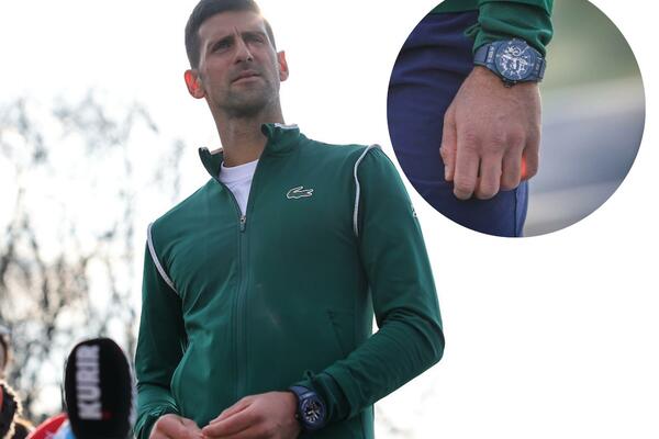 ĐOKOVIĆ "FURA" SAT KOJI VREDI PRAVO BOGATSTVO: Ali, Noletov BIG BANG je daleko od najskupljeg na rukama sportista!