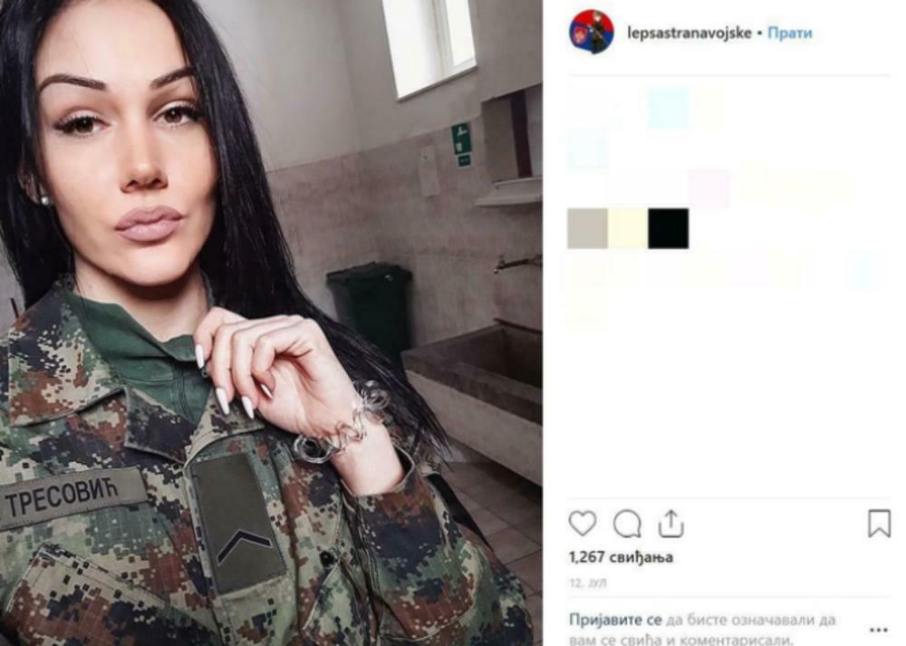 Vojska Srbije, Žene u vojsci