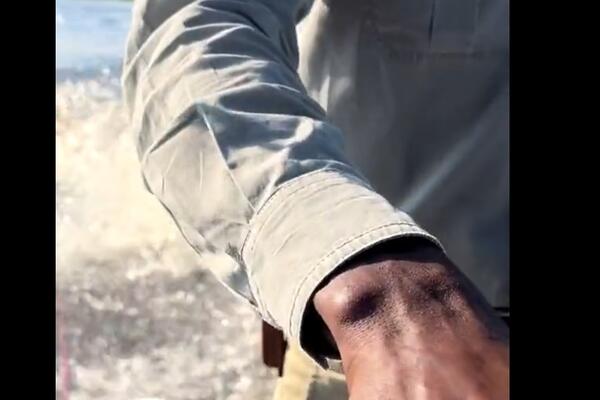 POBESNELA NEMAN POČELA DA JURI LJUDE U ČAMCU, NASTALA OPŠTA VRISKA: Snimak gledajte na svoju odgovornost! (VIDEO)