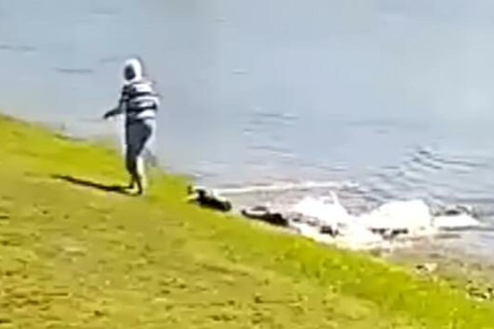 SNIMLJEN TRENUTAK KADA JE ALIGATOR OD 3 METRA RASTRGAO BAKU: Starica htela da uradi samo JEDNO, pravi HOROR (VIDEO)