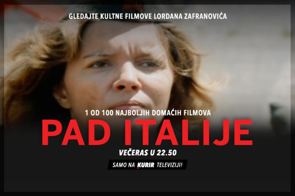 VEČE LORDANA ZAFRANOVIĆA NA KURIR TELEVIZIJI: Pogledajte kultne filmove domaće kinematografije u 22.50 časova