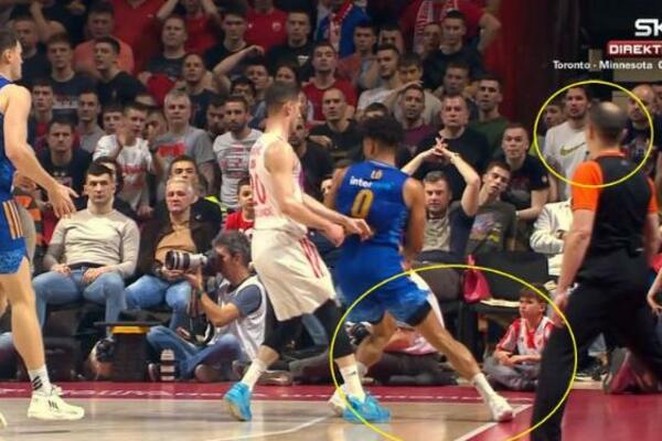 ZVEZDA OŠTEĆENA NA IDENTIČAN NAČIN KAO PROTIV BARSE! Katastrofalna odluka sudije, kako ovo nije video? (FOTO)