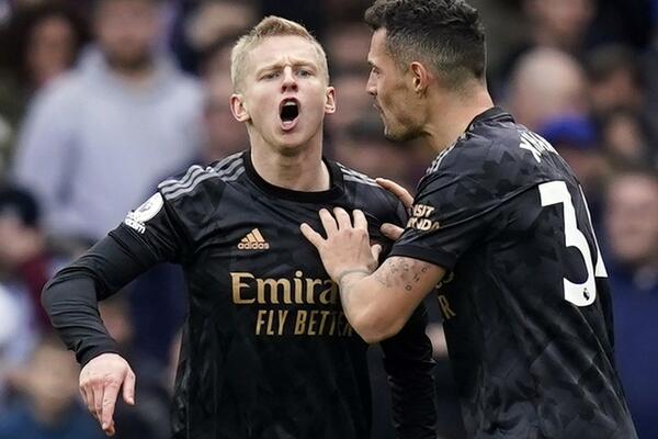 ARSENAL PODELIO NAVIJAČE: Zinčenko kapiten zbog rata u Ukrajini! (FOTO)