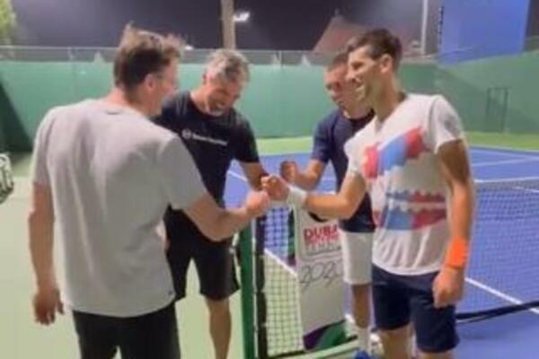 DUBAJKOVIĆ JE NAJNOVIJI HIT! Novak okupio tim, pa poslao jasnu poruku rivalima! (VIDEO)