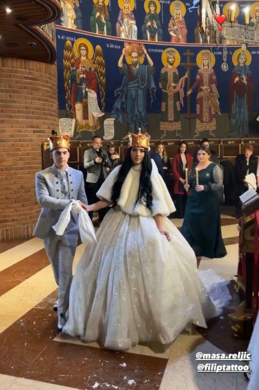 Maša i Filip Reljić venčanje