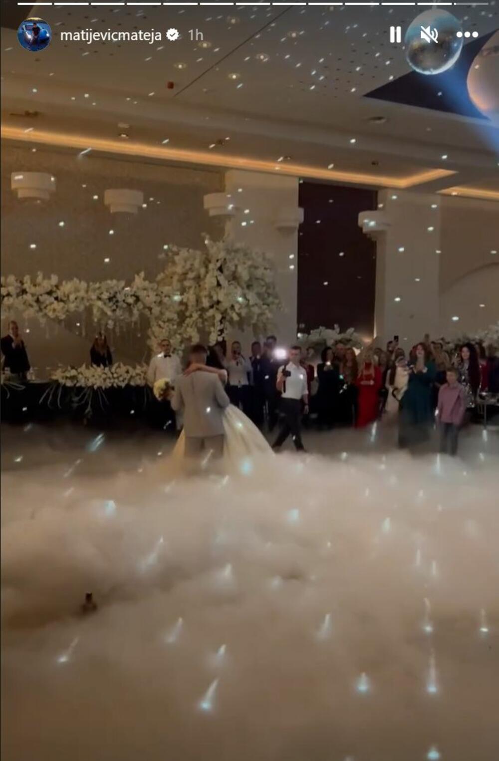 Prvi ples Filipa i Maše Reljić