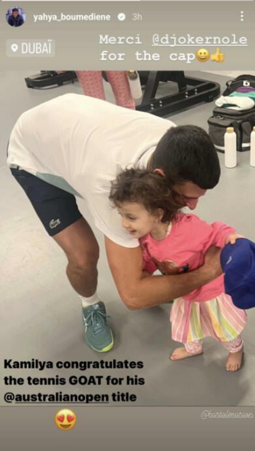 Novak Đoković, Devojčica, Tenis