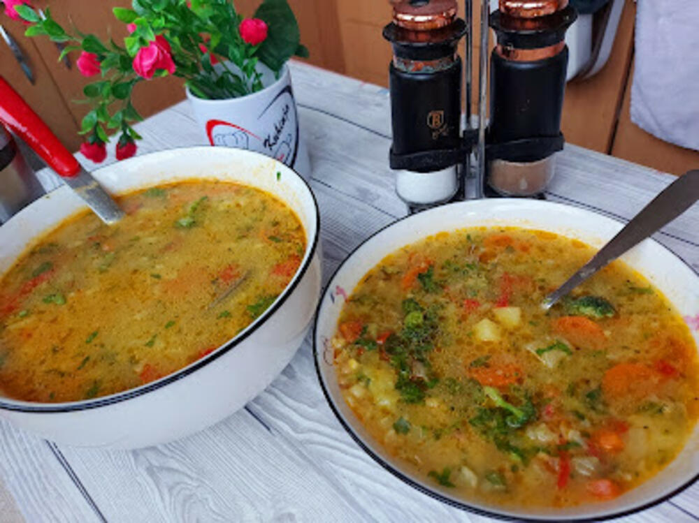 Posna čorba, Čorba