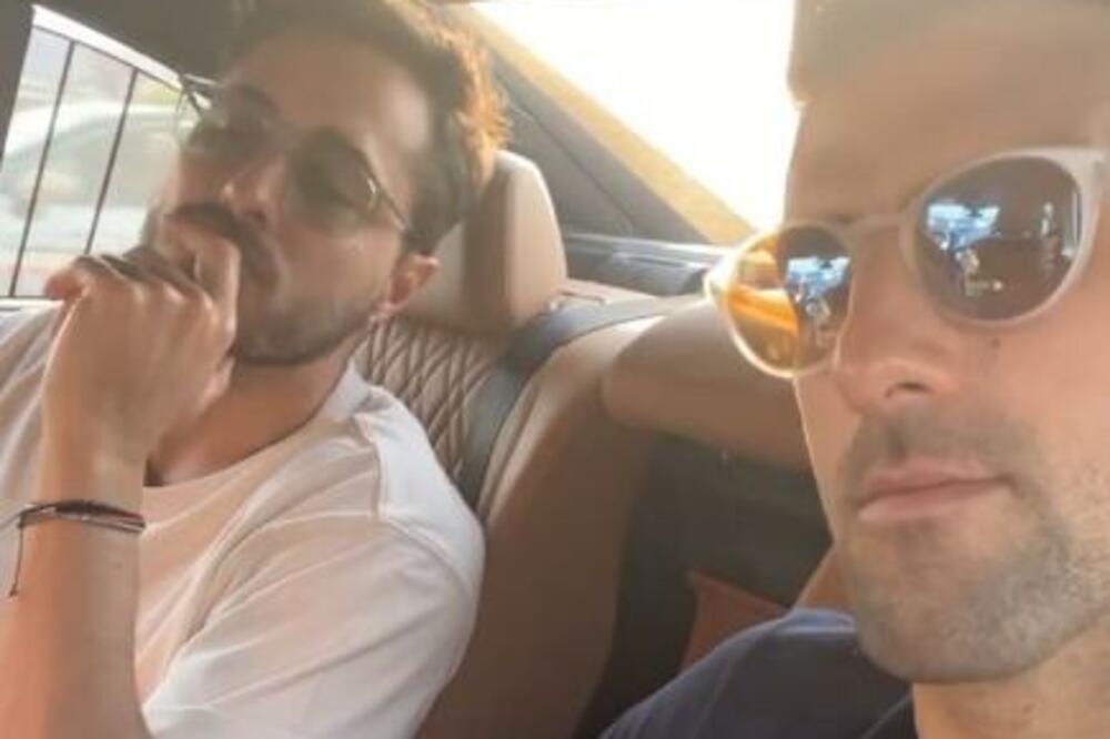 NOVAK U LUDOM PROVODU SA BIVŠIM DEČKOM ANE IVANOVIĆ! Hit snimak kruži društvenim mrežama! (VIDEO)