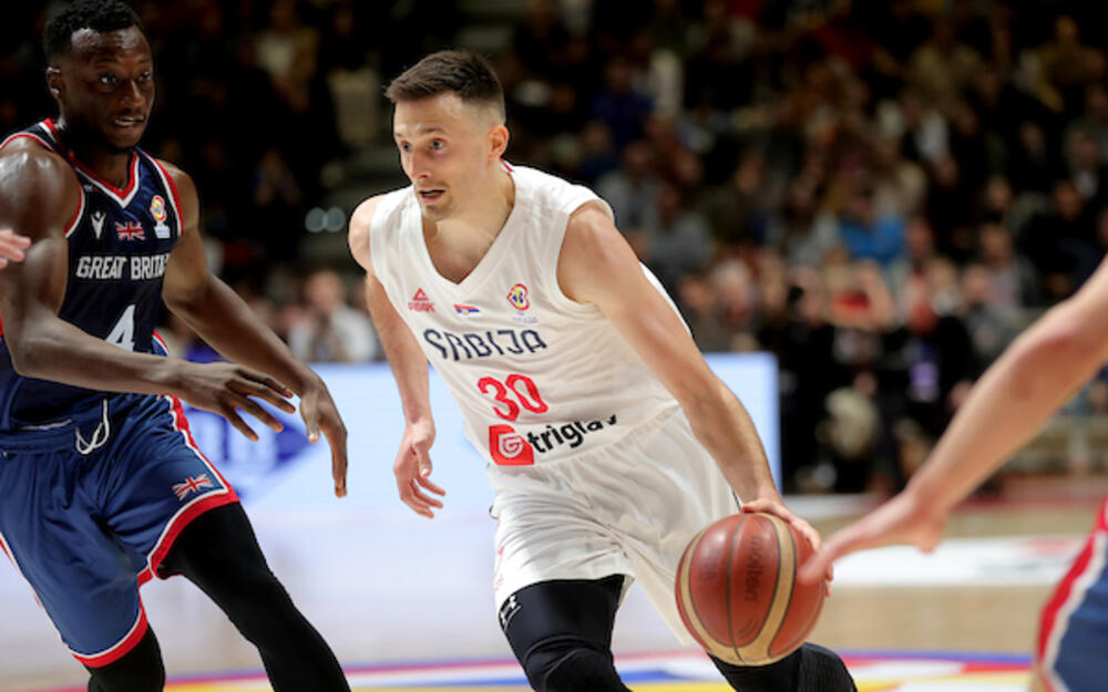 Detalj sa utakmice Srbije i Velike Britanije