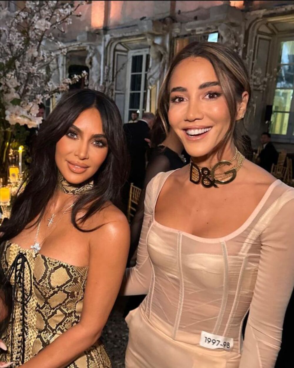 Kim i Tamara na reviji u Milanu