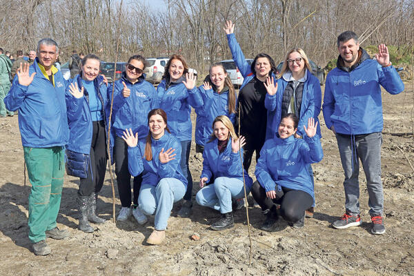 USPELI SMO! Bačka Palanka bogatija za 6.520 sadnica