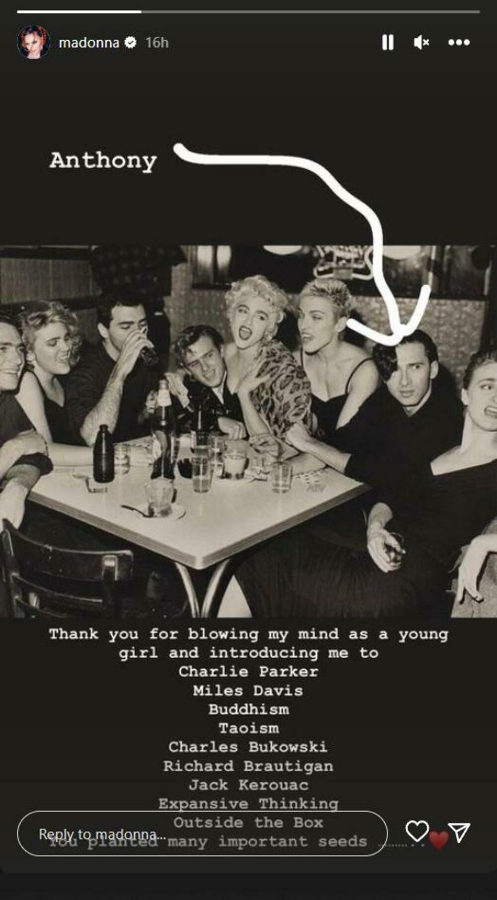 Madona se dirljivom porukom oprostila od brata