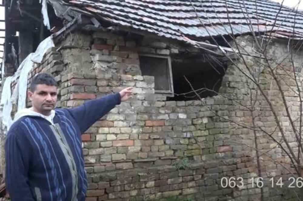 SEDMOČLANOJ PORODICI ČEŠLJAROV SE URUŠAVA KUĆA: Svaku noć dežuraju DA DECI KROV NE PADNE NA GLAVU! (VIDEO)