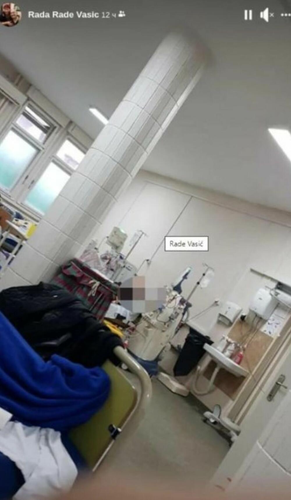 Hospitalizovan Rade Vasić