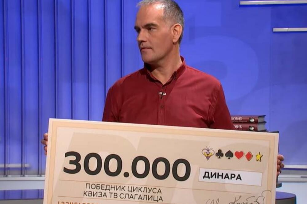 IMAMO NOVOG POBEDNIKA "SLAGALICE": Profesora iz LAZAREVCA bodrila cela GIMNAZIJA (FOTO)