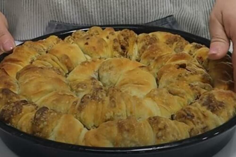 NAPRAVITE POSNU MANASTIRSKU PITU KOJU DO SADA NISTE PROBALI: Recept KIDA, 1 SASTOJAK daje PRAVI ŠMEK