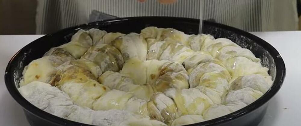 Posna manastirska pita, Pita