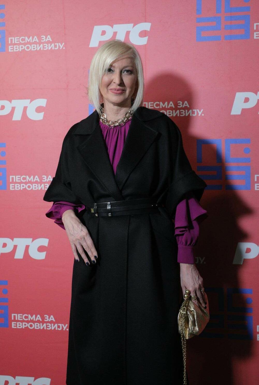 Olivera Kovačević na Pesmi za Evroviziju