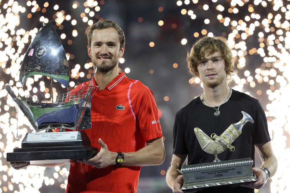 Danil Medvedev i Andrej Rubljov