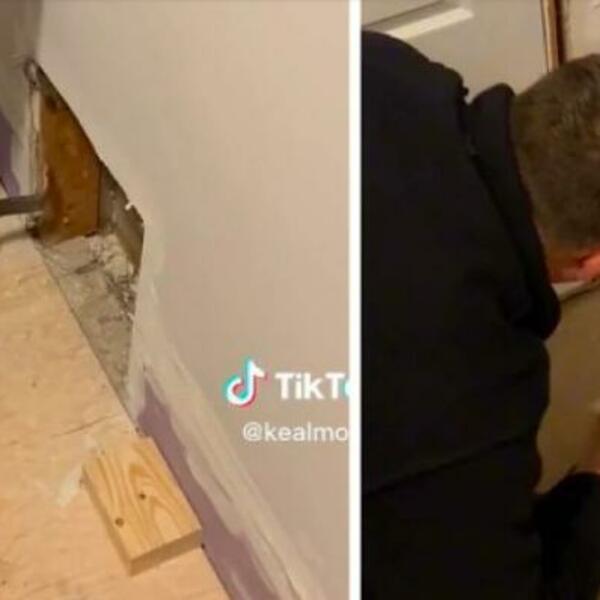 DOK JE ZATVARAO RUPE NIJE NI BIO SVESTAN ŠTA JE OSTALO UNUTRA: Tek posle 7 SATI razvalio JE SVE i imao ŠTA DA VIDI