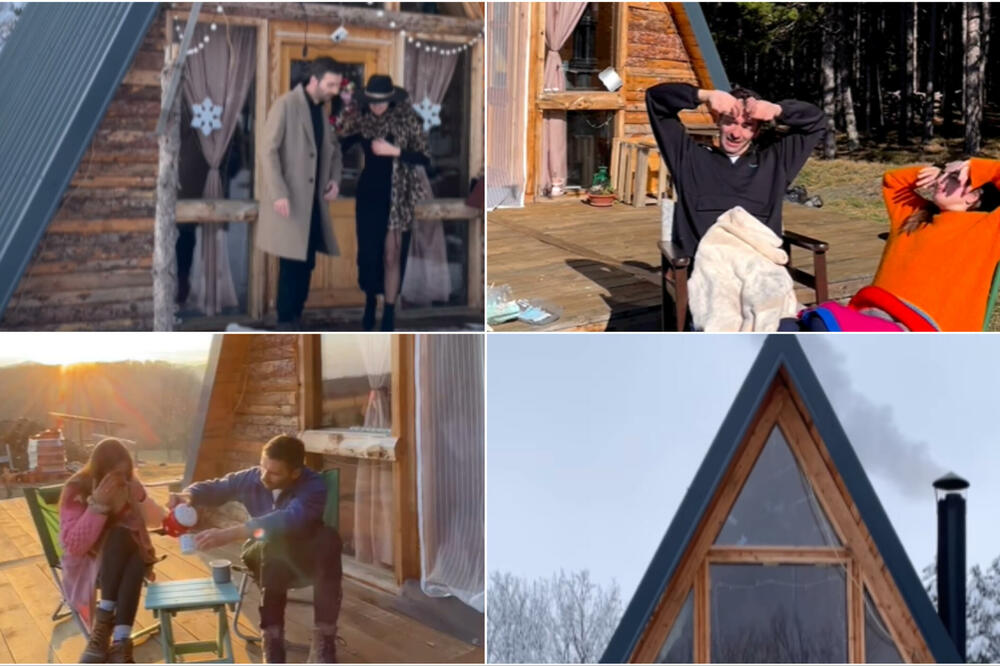 POBEGLI IZ BEOGRADA PA NAPRAVILI SAMI VIKENDICU NA PLANINI: Ovom paru svi zavide zbog njihovih 8 ARI SREĆE (VIDEO)