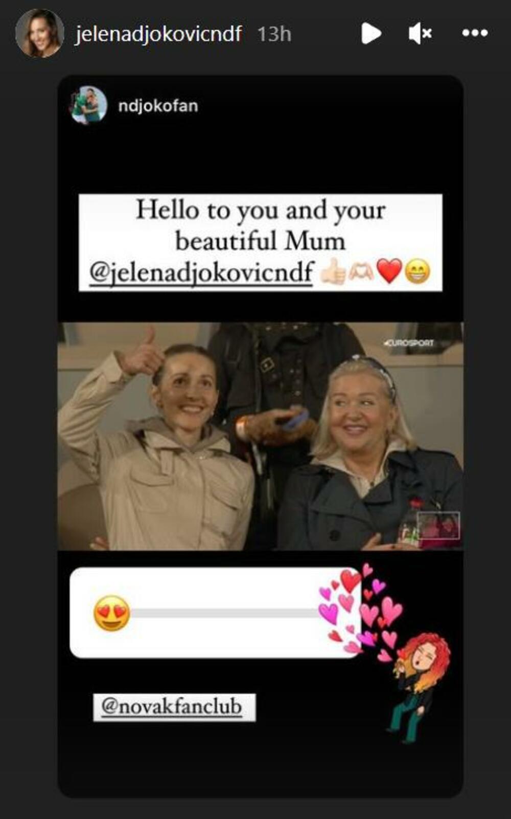 Jelena sa majkom Verom