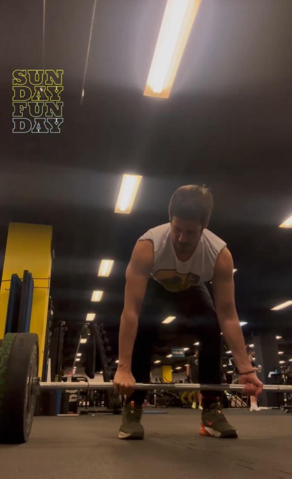 Nikola Roković u teretani