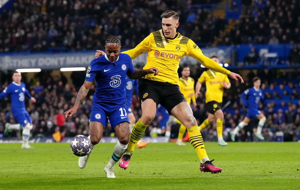 Detalj sa utakmice Čelsija i Borusije Dortmund