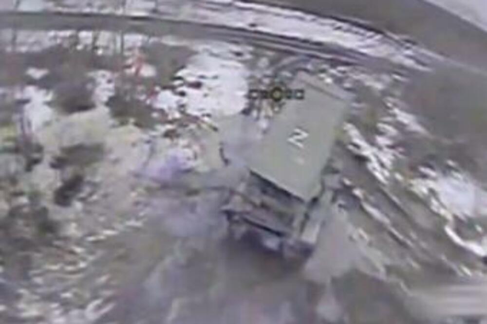 UKRAJINSKA VOJSKA OBJAVILA SNIMAK: Pogledajte šta se dogodilo paklenom Putinovom "SUNCOPEKU"! (VIDEO)