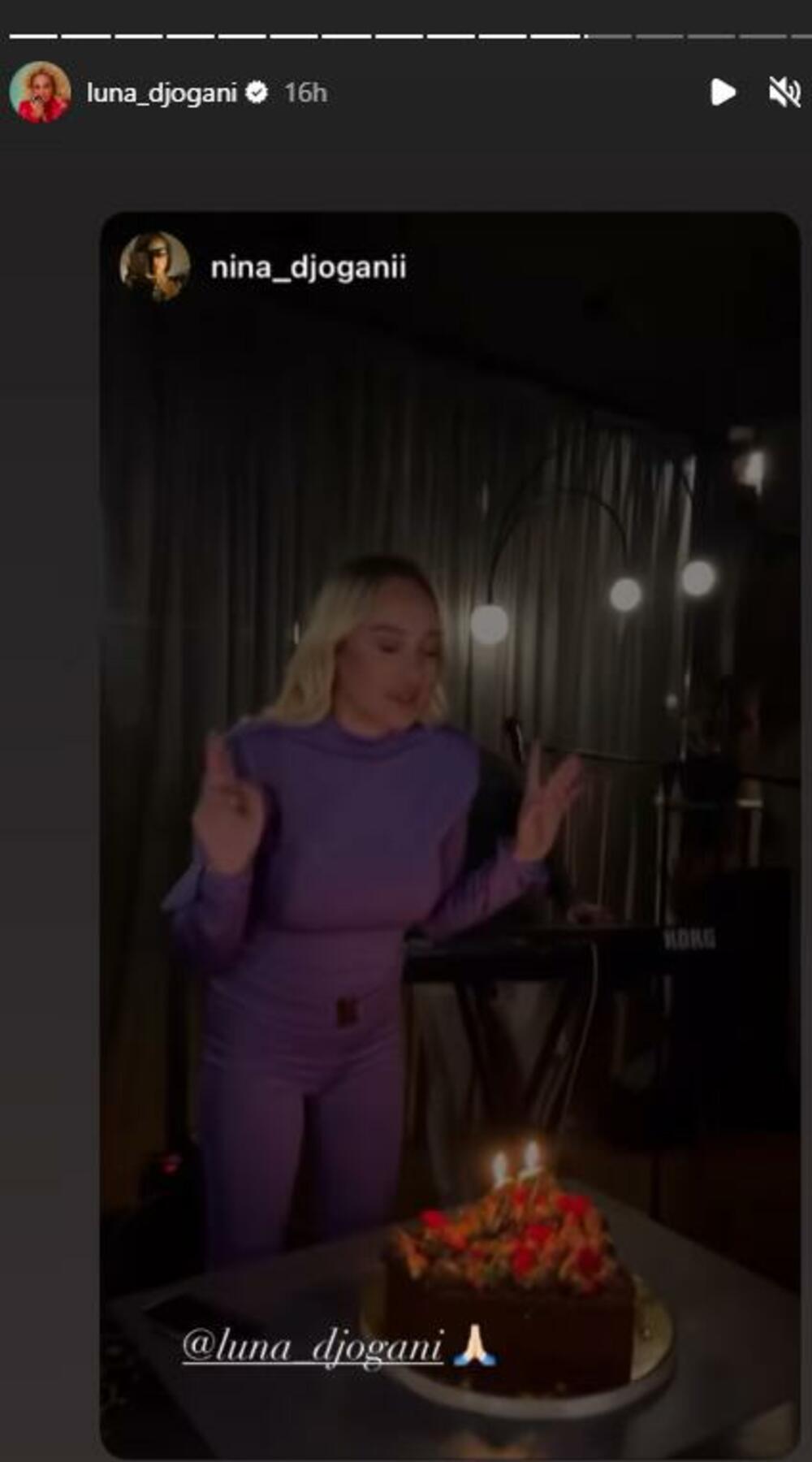 Luna Đogani proslavila svoj 27. rođendan