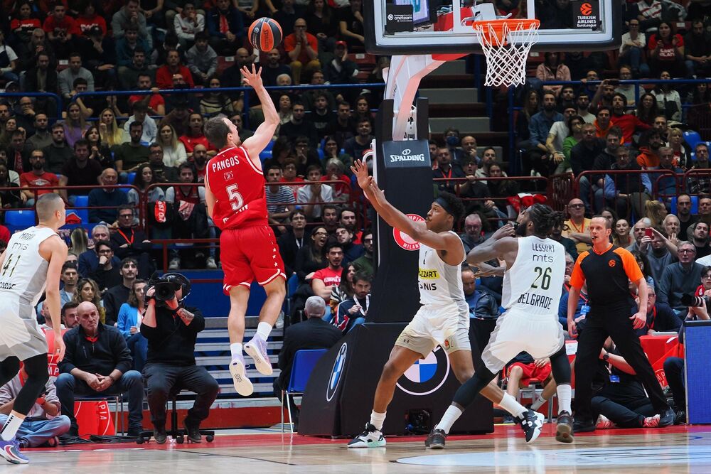 KK Olimpija Milano, KK Partizan, Kevin Pangos